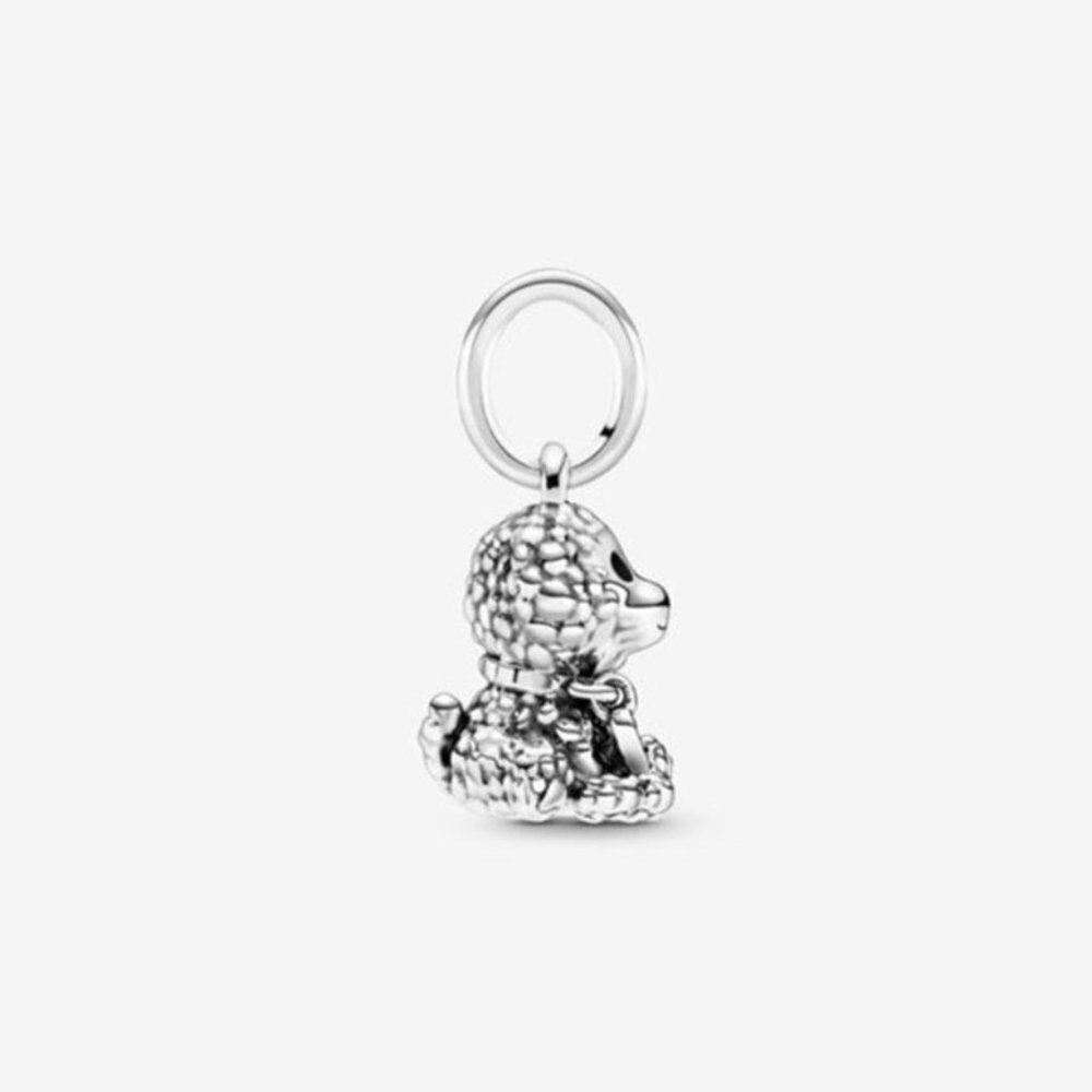 Pandora Poodle Puppy Dog Dangle Charm - Picture 4 of 4